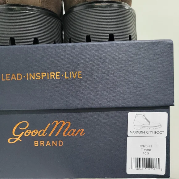Good Man Brand Modern City Leather Ankle Boots •Made in Italy10.5 M